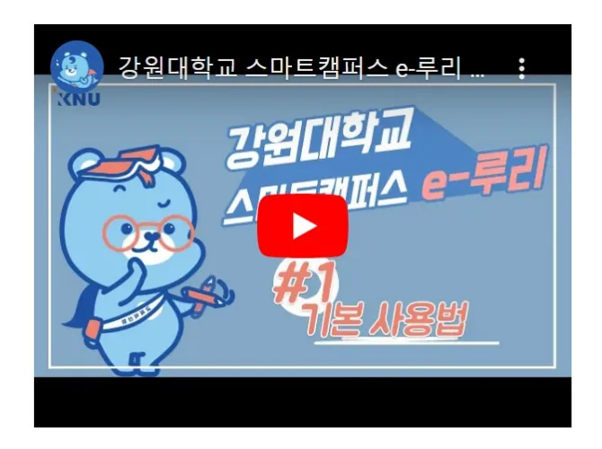 강원대 이루리 사용법